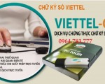 Viettel Chợ Mới / Đăng ký + gia hạn chữ ký số Viettel