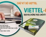 Viettel Quận 4 / / Đăng ký + Gia hạn chữ ký số Viettel